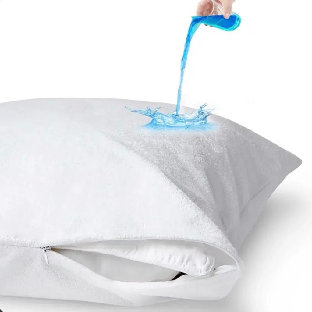 Pillow Protector with Zipper for Pillow