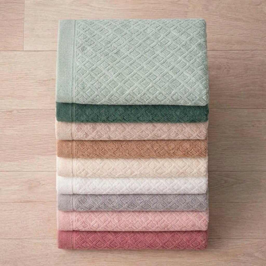 100% Colored Egyptian Cotton Towels