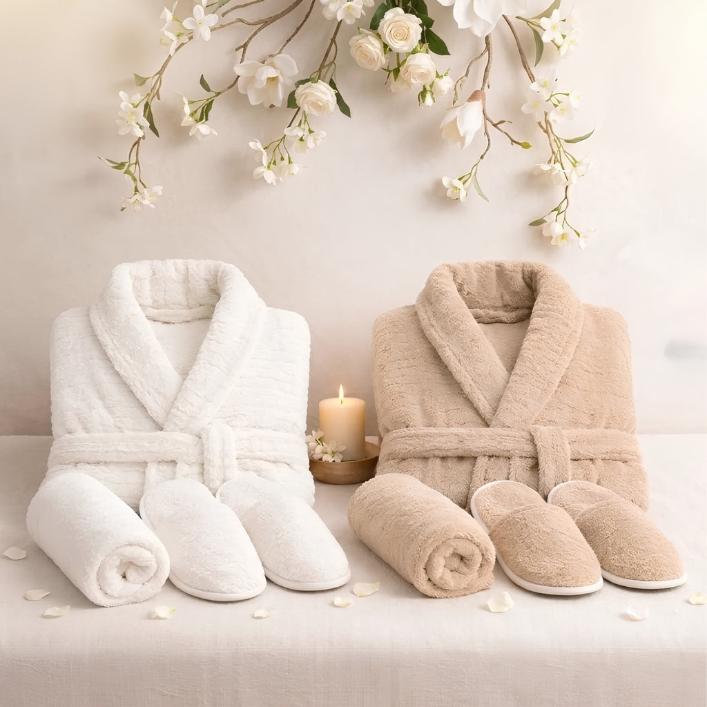 Bathrobe Set 100% Egyptian Cotton