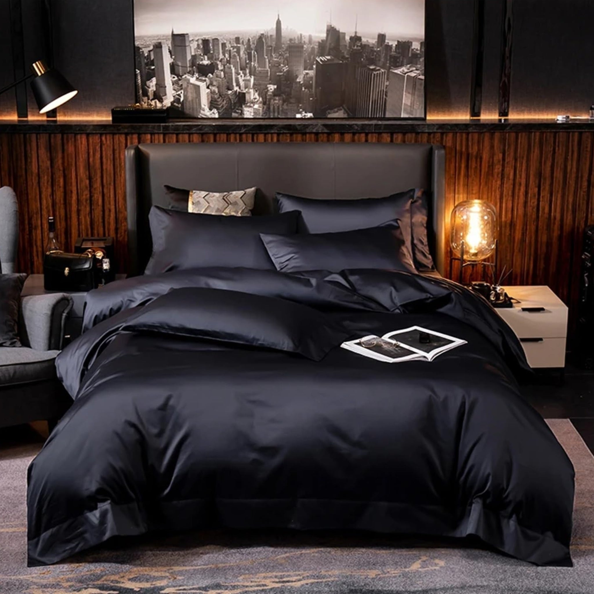 Cotton Satin Bedsheet 300TC