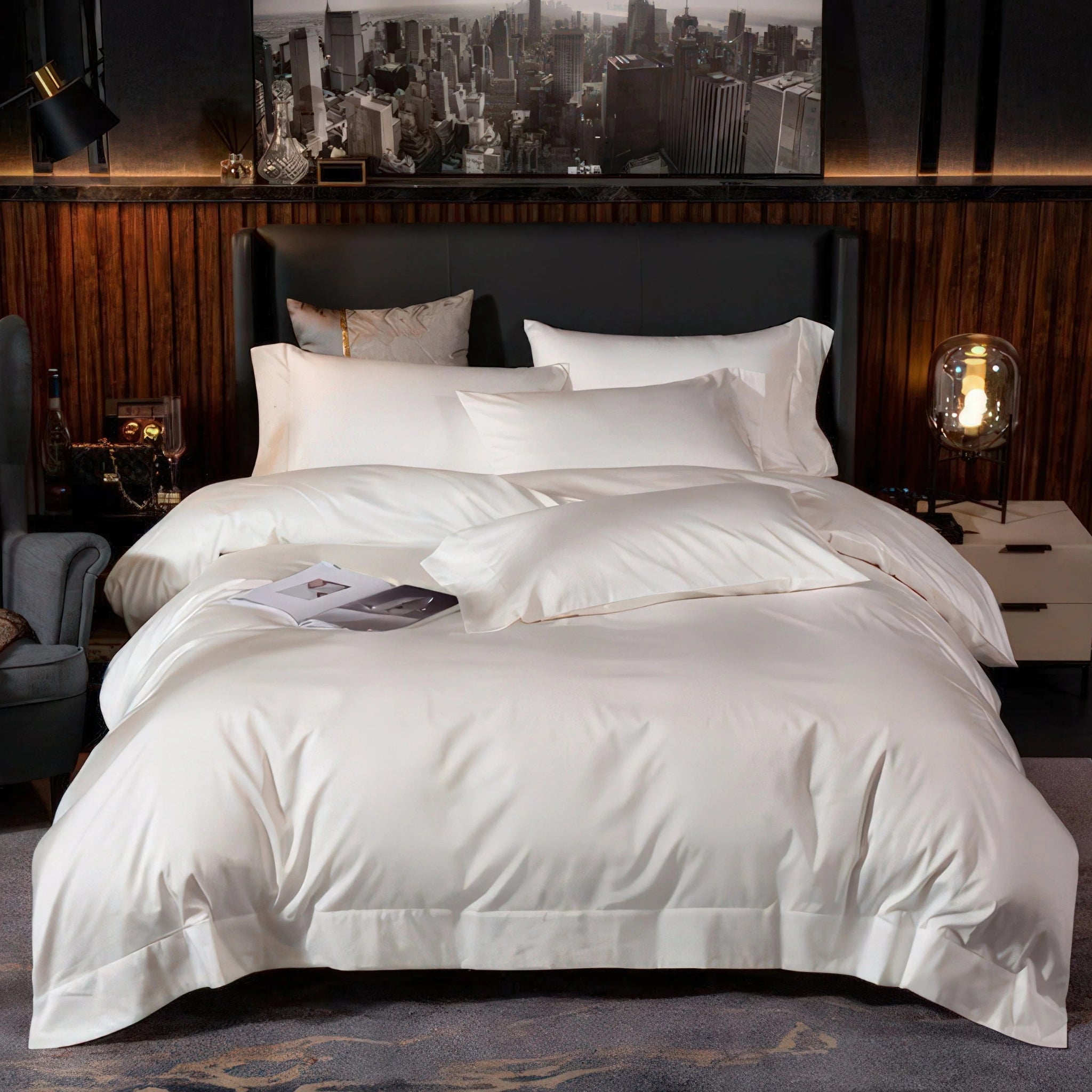 Cotton Satin Bedsheet 300TC