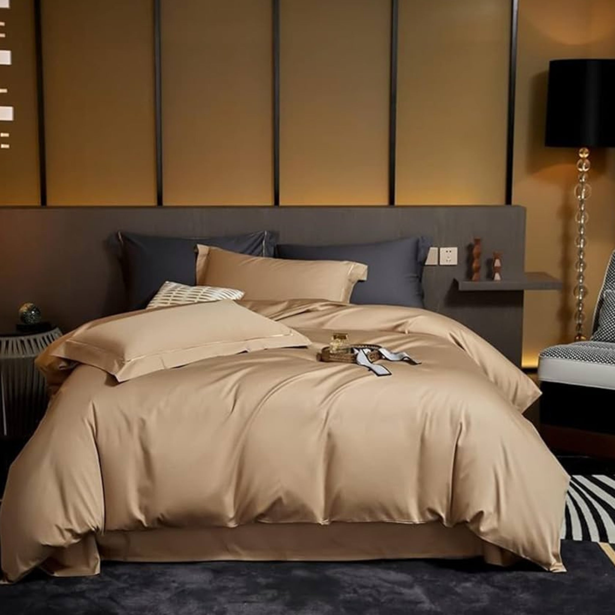 Cotton Satin Bedsheet 300TC