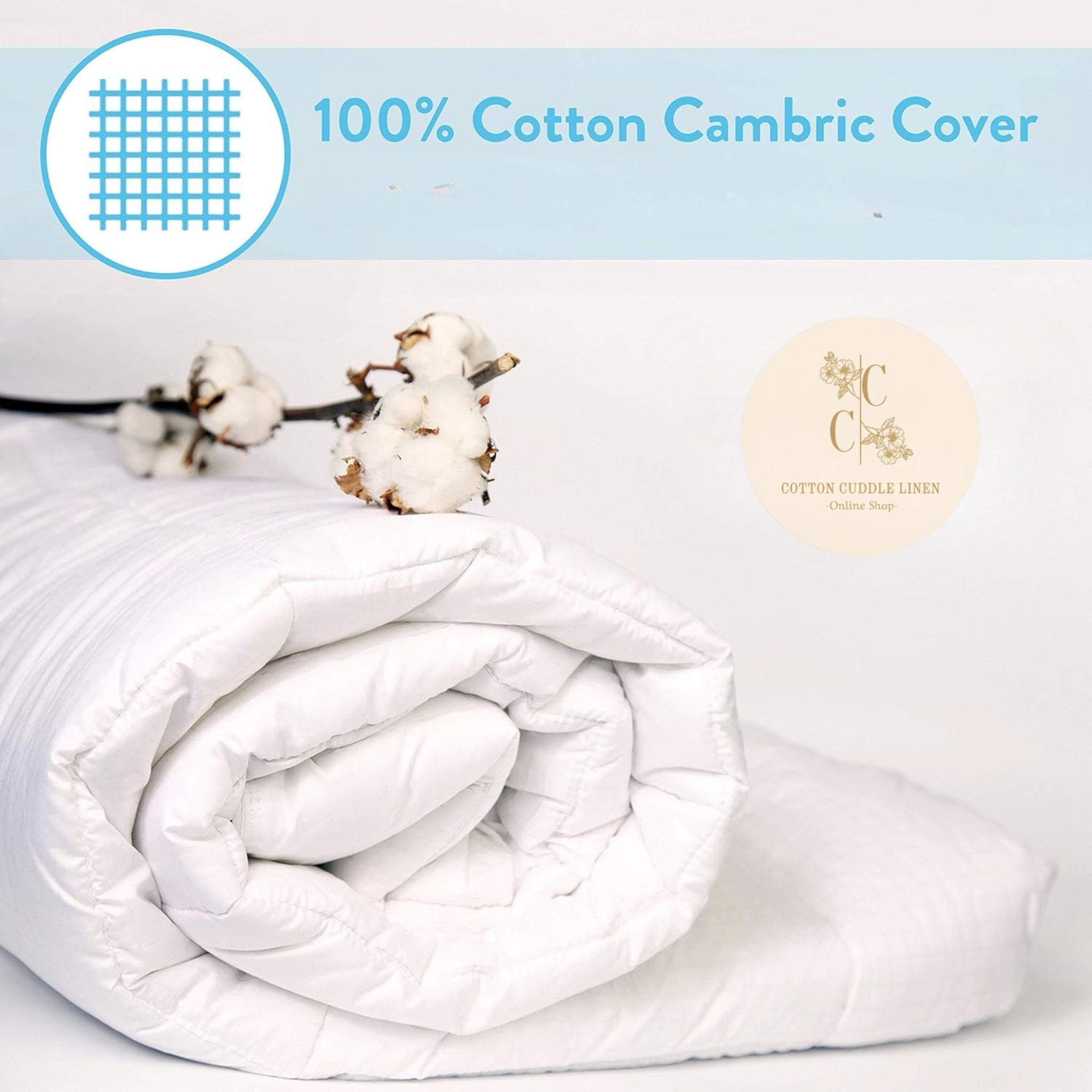 100% Duck Feather duvet