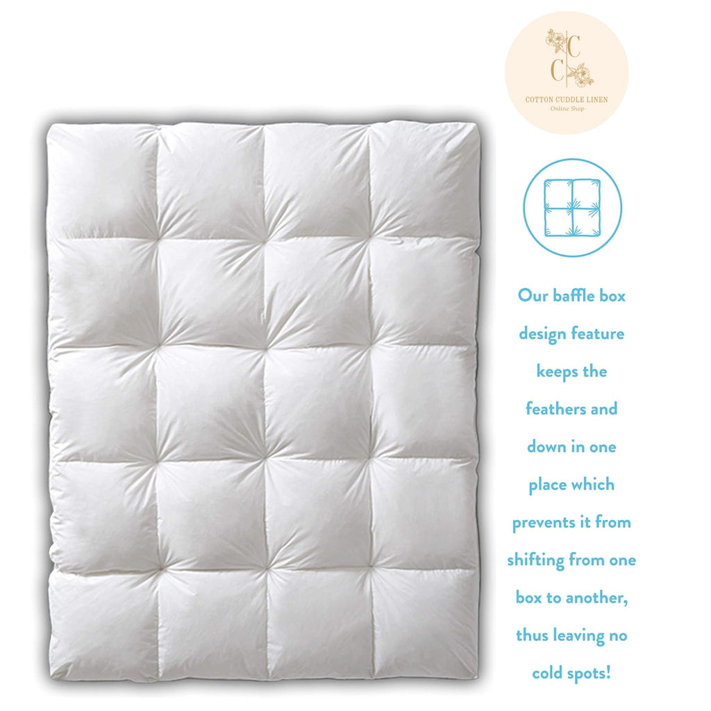 100% Duck Feather duvet