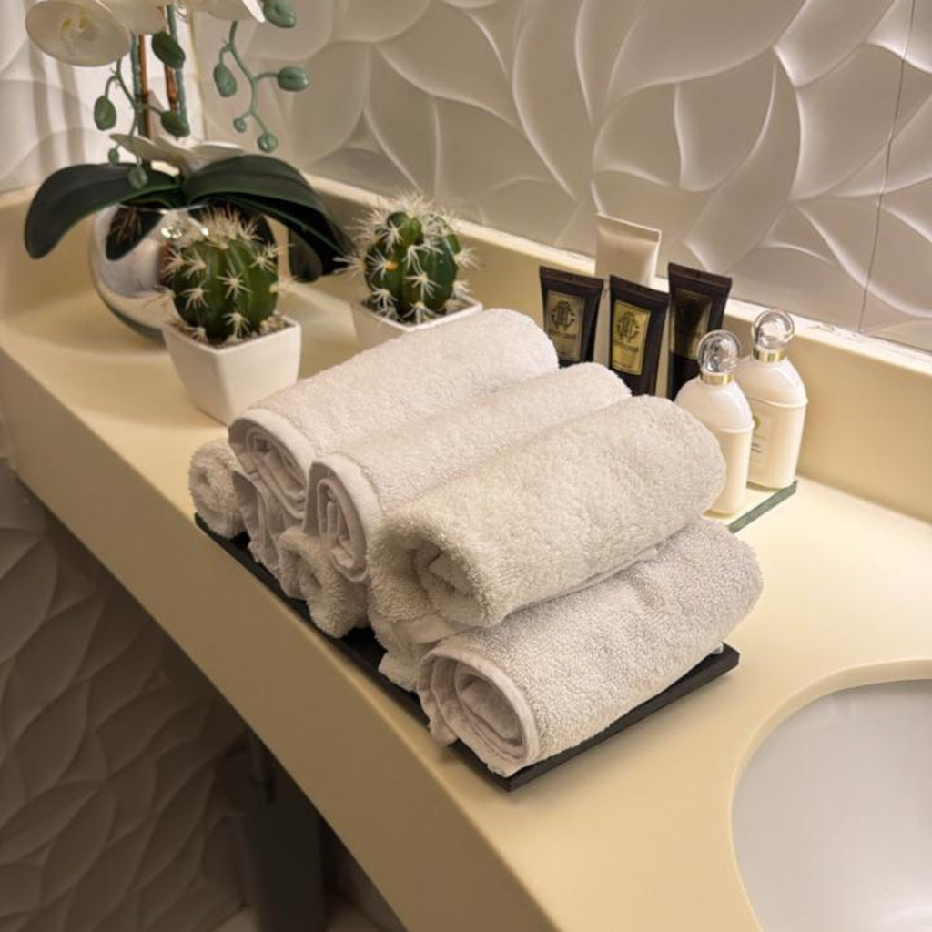100% White Egyptian Cotton Towels